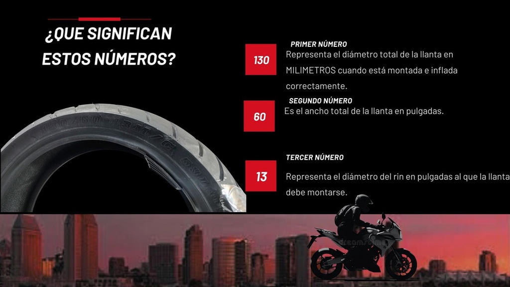 Llanta Moto Chaoyang H-920 130/60-13 Tl 206kg 53l
