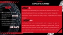 Llanta Moto Motoking Rl-025 3.50-18 Tl 62p 265kg