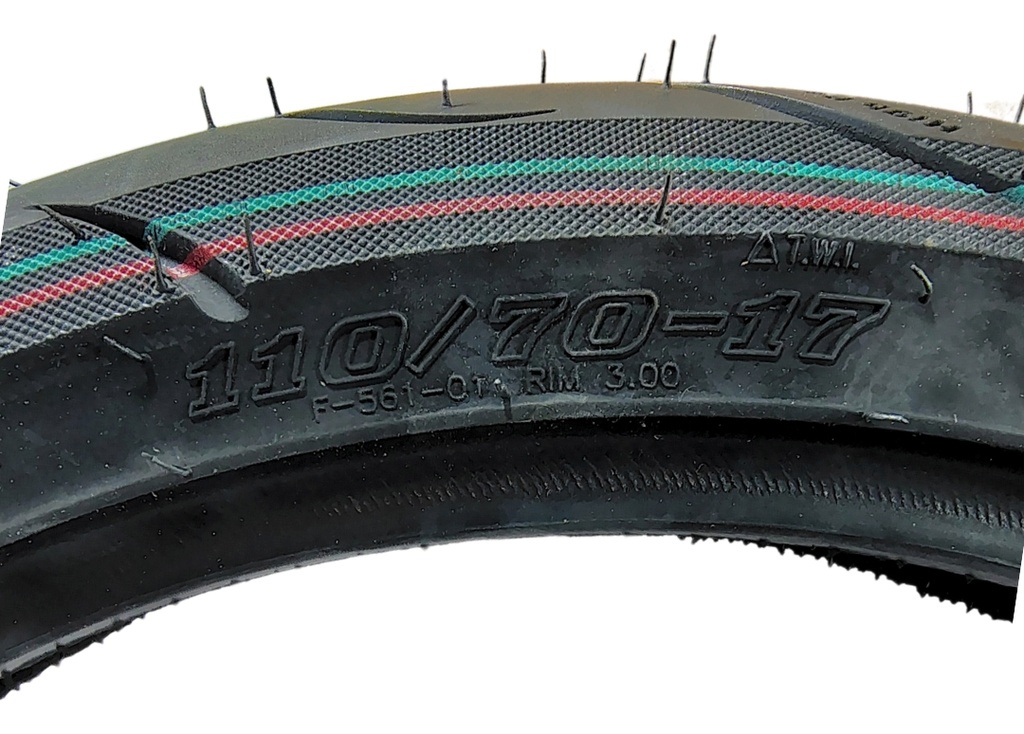 Llanta Moto 110/70-17 Tl 8pr F-561-01 Matsuma 59p 243kg