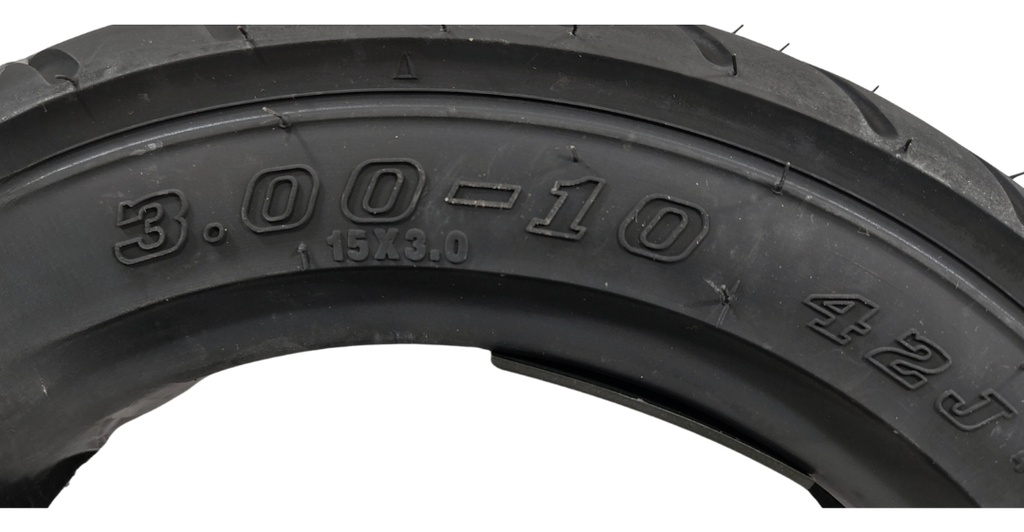 Llanta Moto Chao 3.00-10 4pr Tl H920 42j Alta Resistencia
