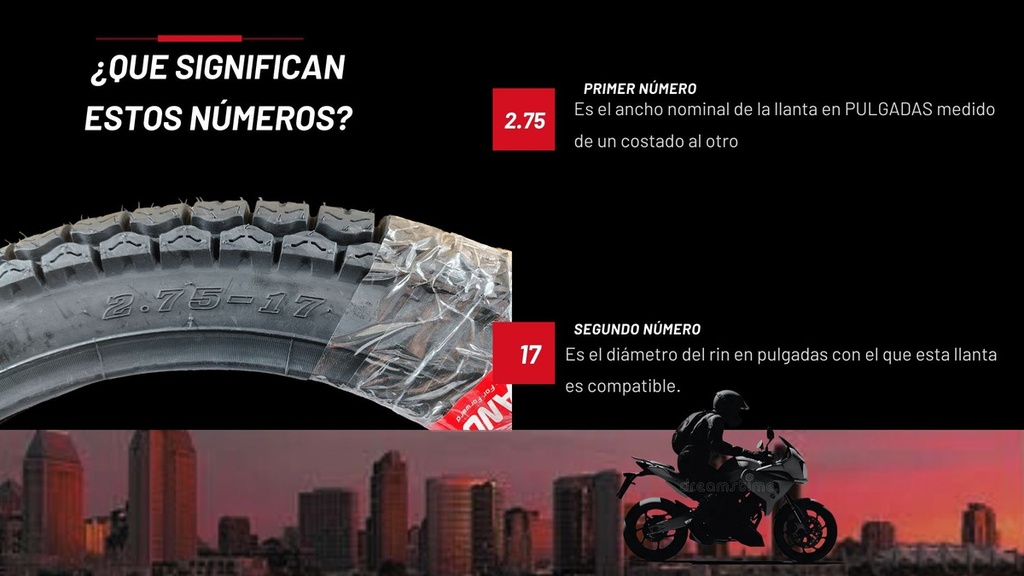 Llanta Moto 2.75-17 Tt H620 Chaoyang 41p 145kg