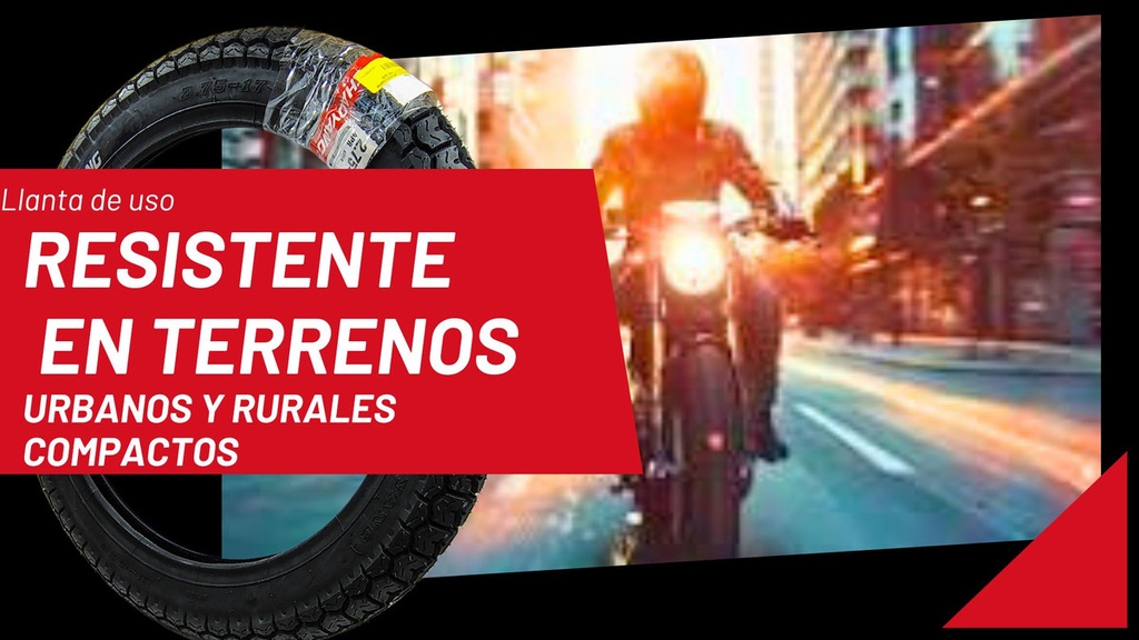 Llanta Moto 2.75-17 Tt H620 Chaoyang 41p 145kg
