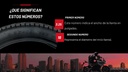 Llanta Moto Marca Chaoyang  H-601 3.25-18 Del/tras Rin 18
