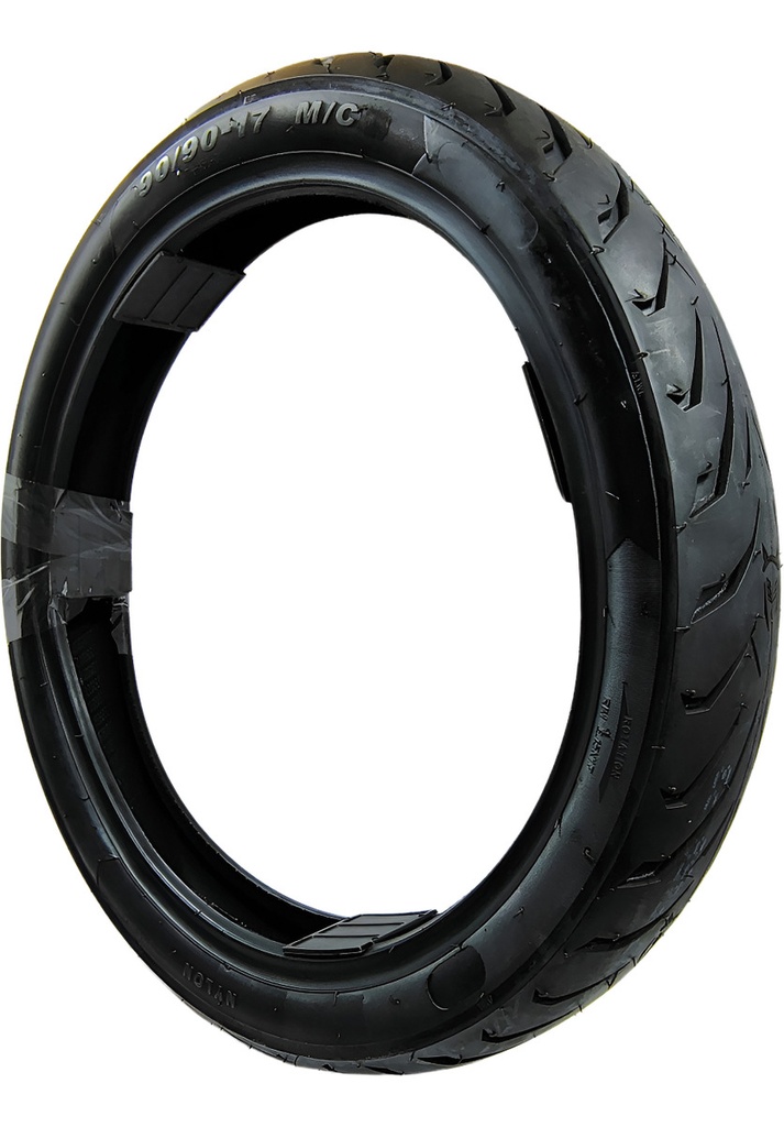 Llanta Th-458-01 90/90-17 Tubeless 4pr 49p Para Moto