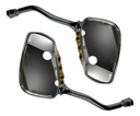 Espejo Moto Retrovisor Cromado Mano Esqueleto