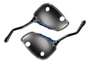 Espejo Moto Retrovisor Cromado Mano Esqueleto