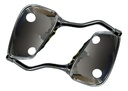 Espejo Moto Retrovisor Cromado Mano Esqueleto