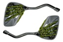 Espejo Moto Retrovisor Cromado Mano Esqueleto