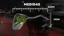 Espejo Moto Retrovisor Cromado Mano Esqueleto
