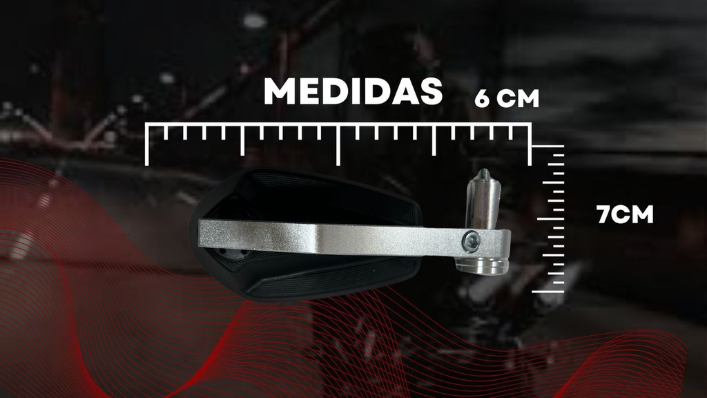 Espejo Retrovisor Moto Marca Soko 1 Par