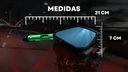 Espejo Moto Retrovisor Iron Racing Italia Con Antireflejante