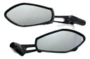 Espejo Retrovisor Moto Universal Con Kit Tornillos Ajustable