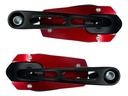 Espejo Retrovisor Moto Yamaha Fz-s Ajustable Rojo/negro Soko