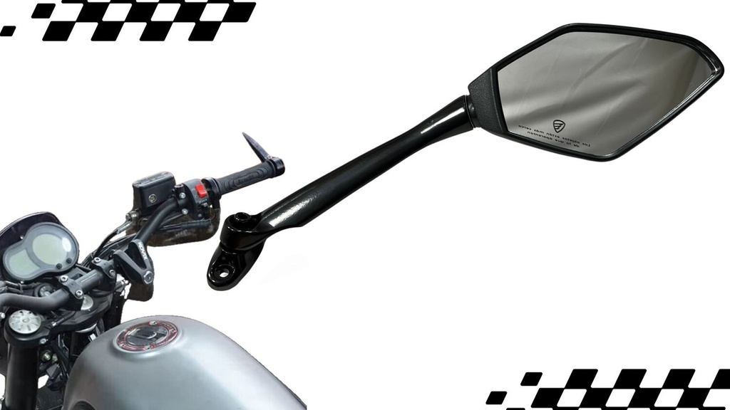 Espejo Retrovisor Moto Italika Izquierdo Rt200