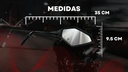 Espejo Retrovisor Derecho Moto Italika Vort-x 300/200z Negro