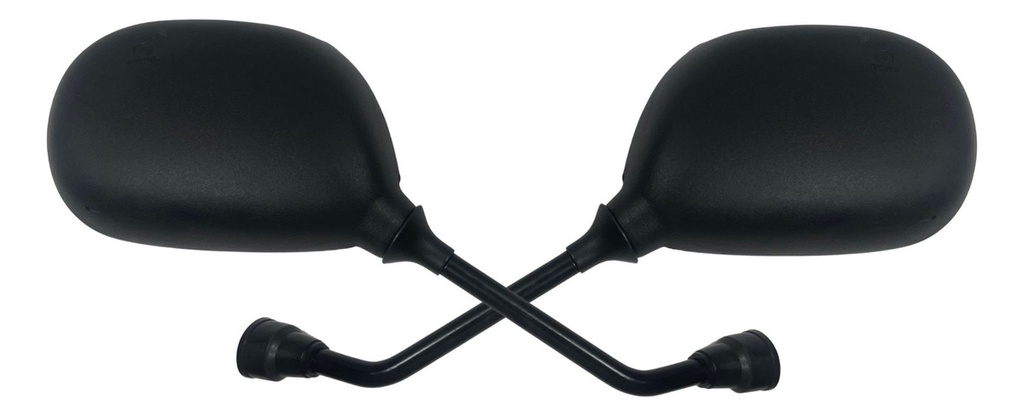 Espejo Retrovisor Moto Italika Dt125/ Dt125 Clas Negro 1 Par