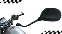 Espejo Retrovisor Moto Italika Dt125/ Dt125 Clas Negro 1 Par