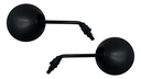 Espejo Retrovisor Moto Izquierdo Italika D125 Lt 1 Pza