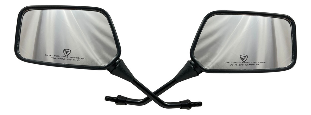 Espejo Retrovisor Moto Italika Atv250 Negro