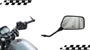 Espejo Retrovisor Moto Italika Atv250 Negro
