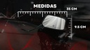Espejo Retrovisor Moto Italika Atv250 Negro