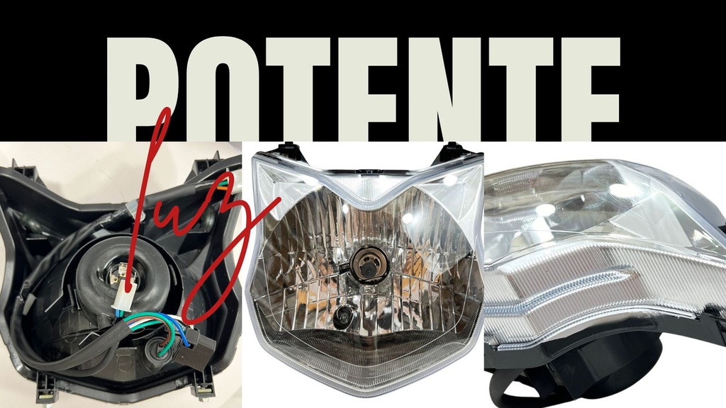 Faro Delantero Completo Honda Dio