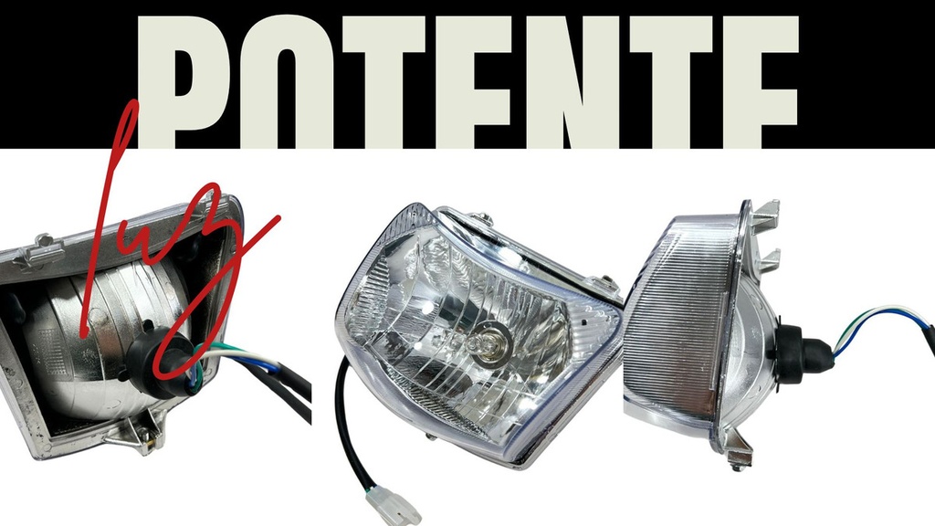 Faro Delantero Completo Motoking Dm200