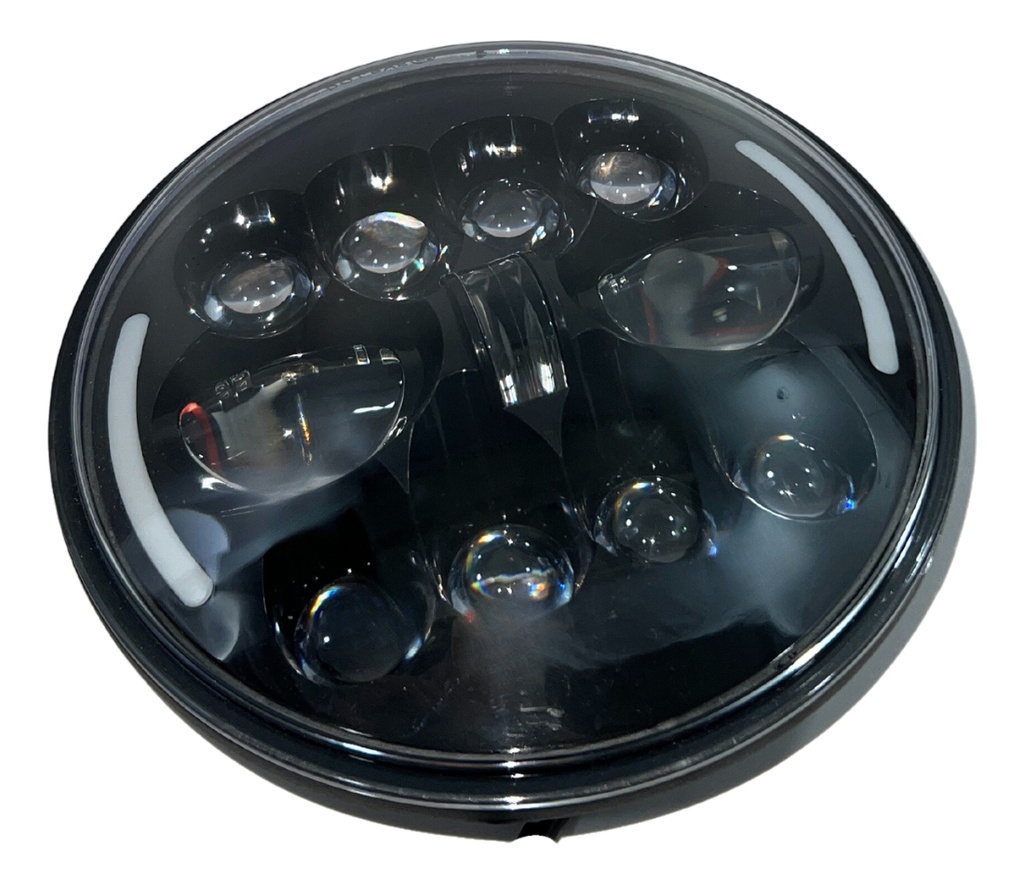 Faro Delantero Redondo Led Ojo Angel 7 Pulgadas