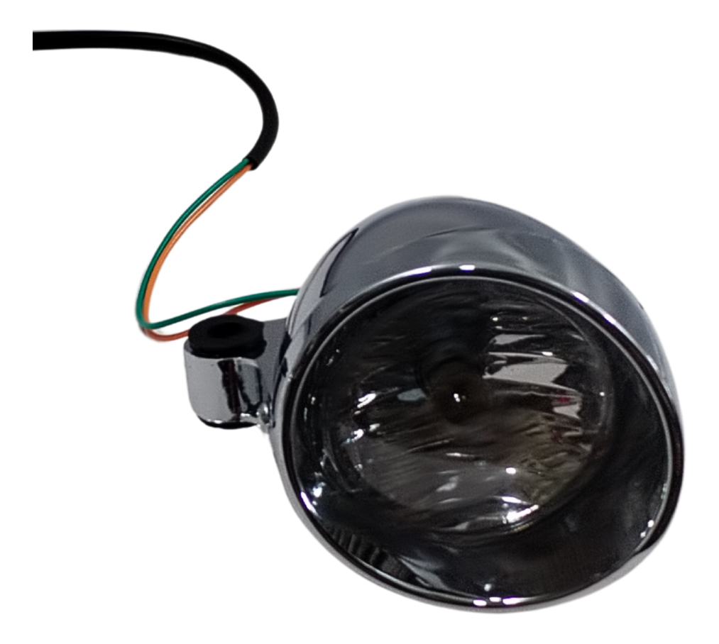 Faros Auxiliares Choper Cromados 1 Par Matsuma