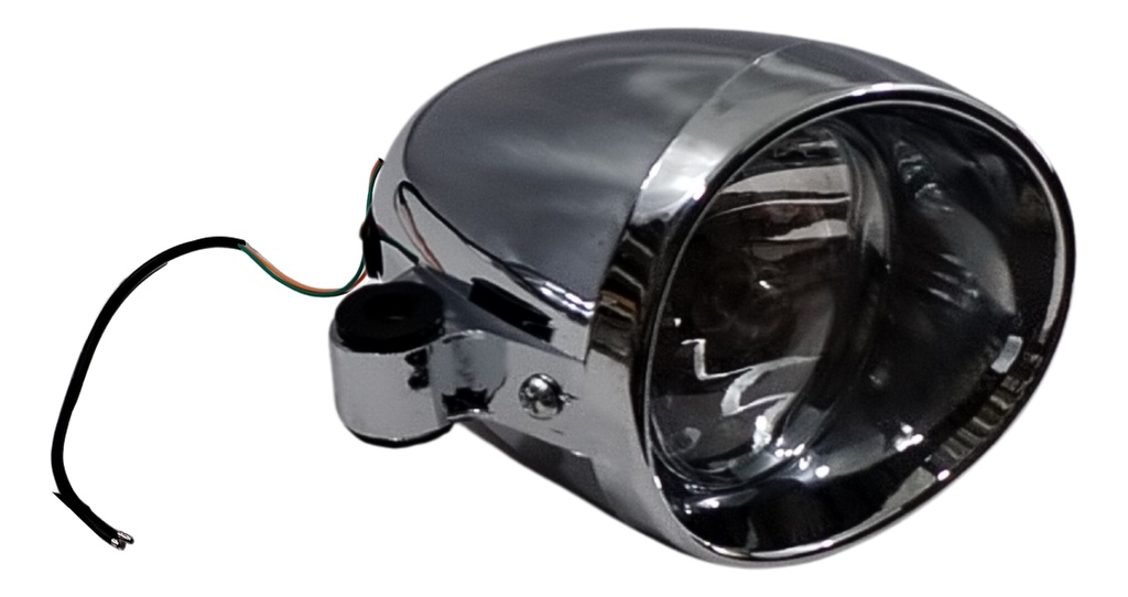 Faros Auxiliares Choper Cromados 1 Par Matsuma