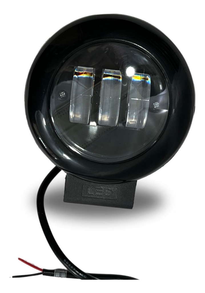Faro Auxiliar Hiperled Para Moto Ir-c03c 12-80v 30w 3500lm
