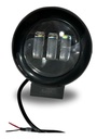Faro Auxiliar Hiperled Para Moto Ir-c03c 12-80v 30w 3500lm