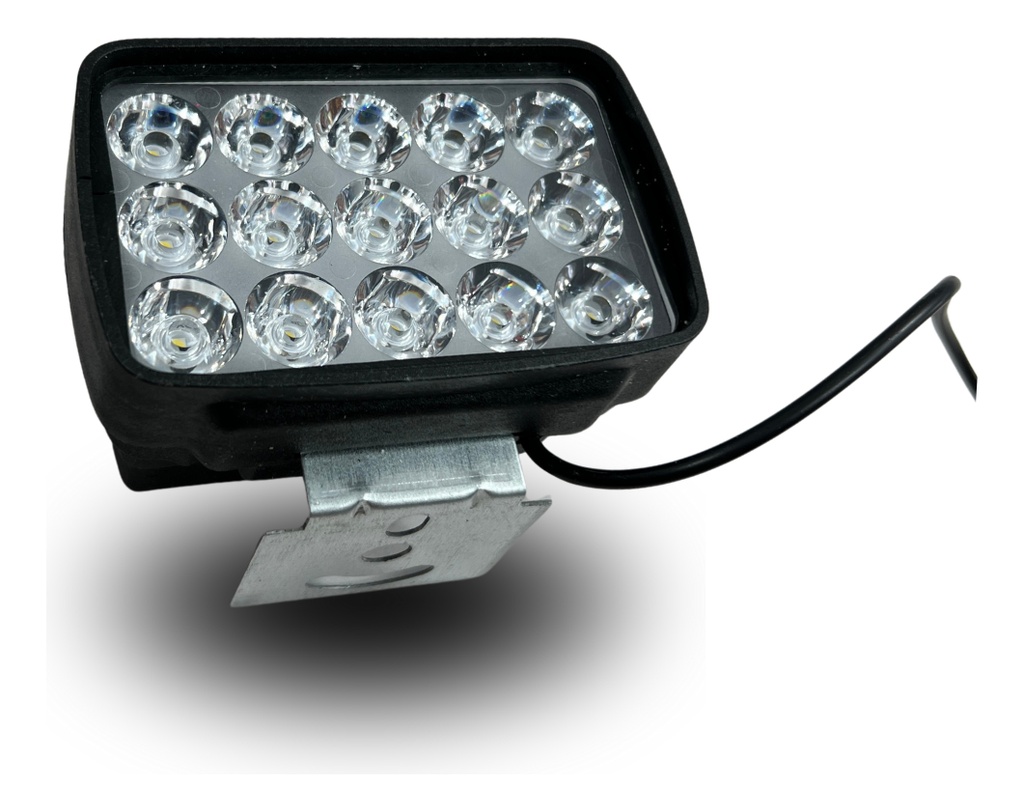 Faro Auxiliar Moto 15led Estrobo Ir-1551 10-80v