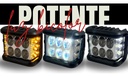Faro Moto Hyperled Con Alarma Y Luz 12-80v 20w