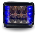 Faro Moto Hyperled Con Alarma Y Luz 12-80v 20w