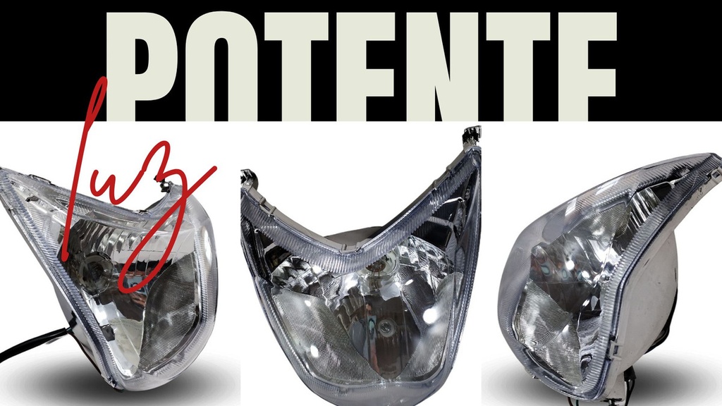Faro Completo Para Moto Modelos Ft125ts/ft150ts