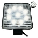 Par De Faro 9led 12v Universal Redondo Y Cuadrado