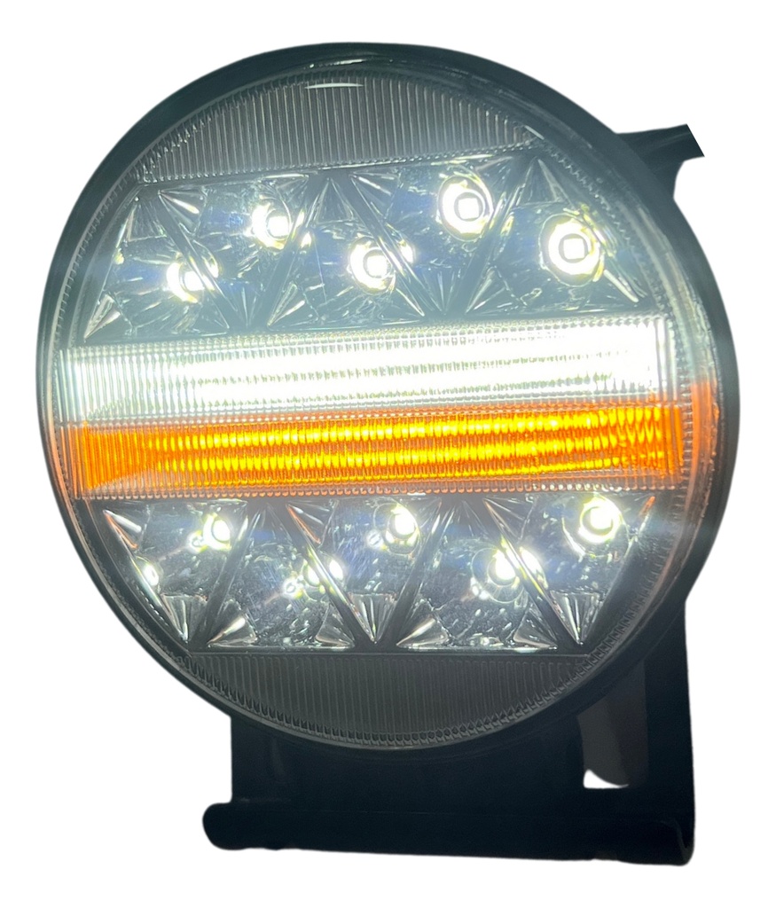Faro Led Blanco Con Color / Estrobo 1 Pieza