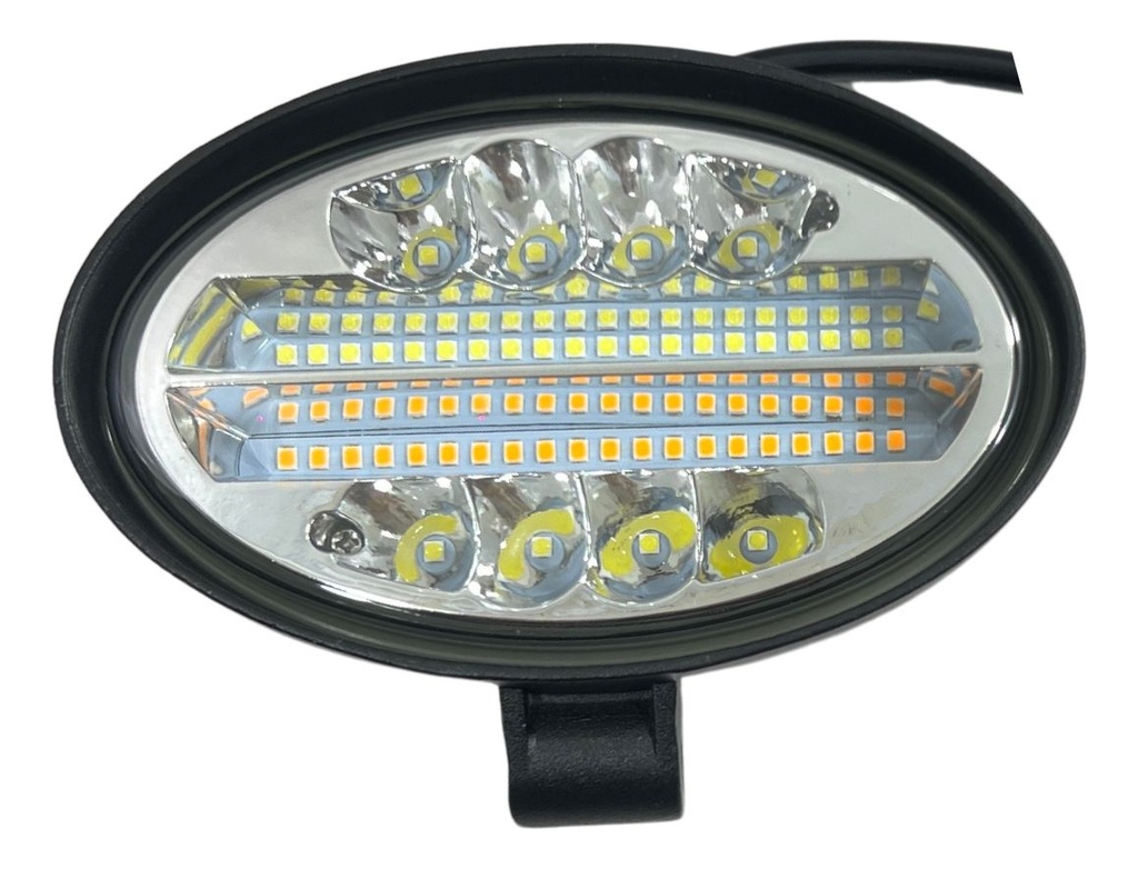 Faro Led Blanco Con Color / Estrobo 1 Pieza