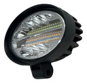 Faro Led Blanco Con Color / Estrobo 1 Pieza