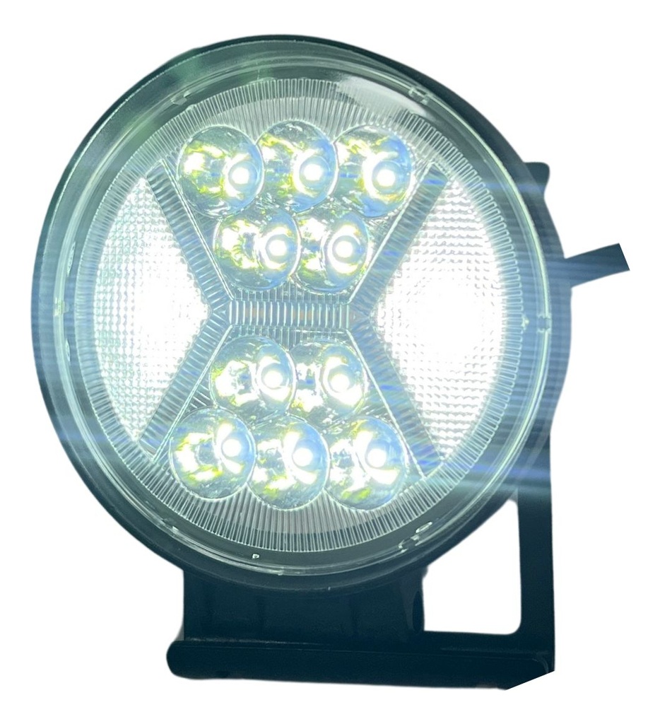 Faro Led Blanco Con Color / Estrobo 1 Pieza