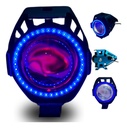 Faro Auxiliar Hyperled Lupa Angel 6000k Colores Varios