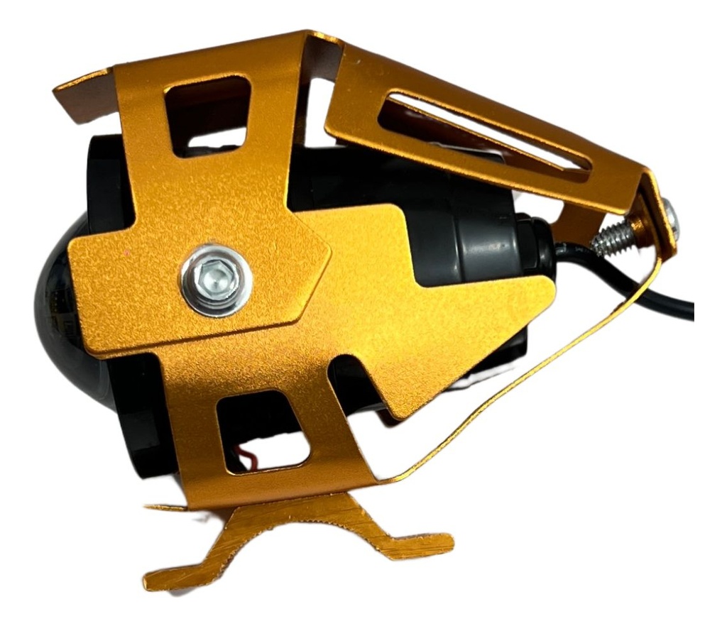 Faro Auxiliar Hyperled Lupa Angel 6000k Colores Varios