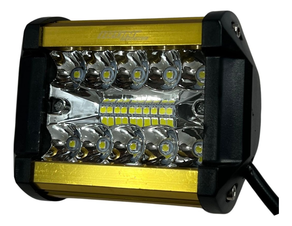 Faro Auxiliar Hyperled 60w 7000k 4000lm 12-48v 8 Colores