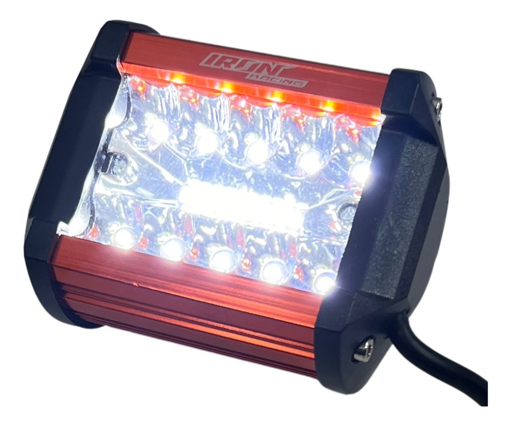 Faro Auxiliar Hyperled 60w 7000k 4000lm 12-48v 8 Colores