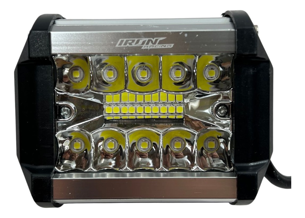Faro Auxiliar Hyperled 60w 7000k 4000lm 12-48v 8 Colores