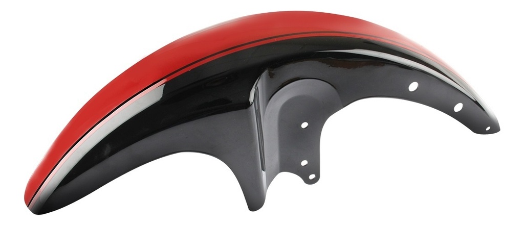 Salpicadera Delantera Italika Negro/rojo Dt150 Clasica 17-20