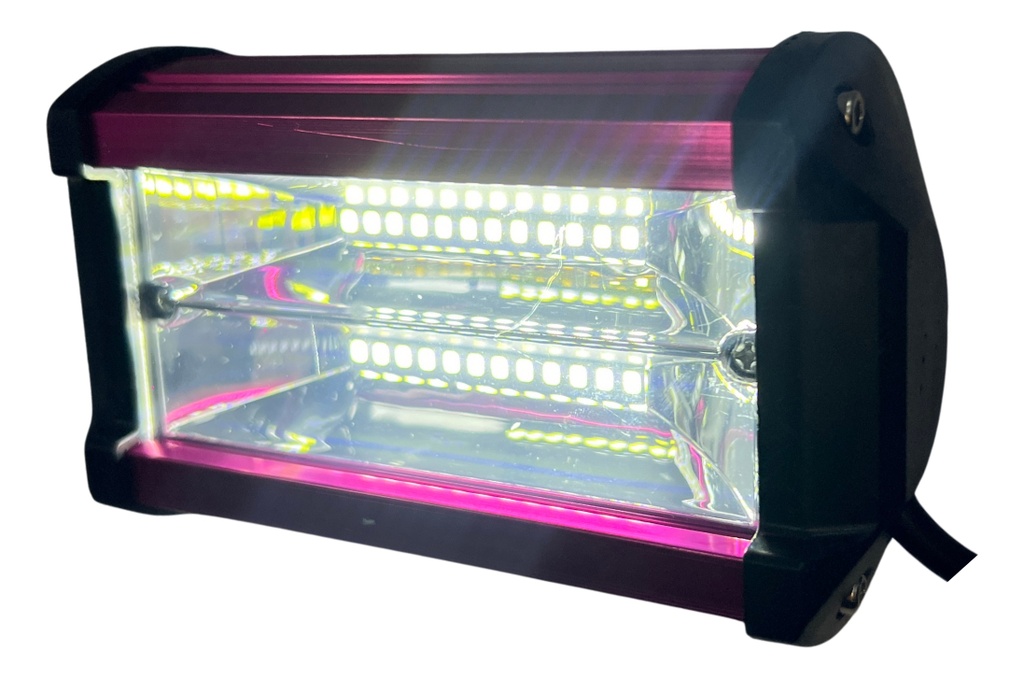Faro Auxiliar Hyperled 72w 7000k 4800lm 6 Colores