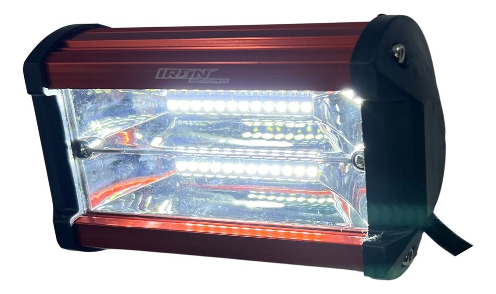 Faro Auxiliar Hyperled 72w 7000k 4800lm 6 Colores