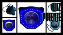 Faro Hyper-led Para Moto Azul Ir-a05 12-80v 20w